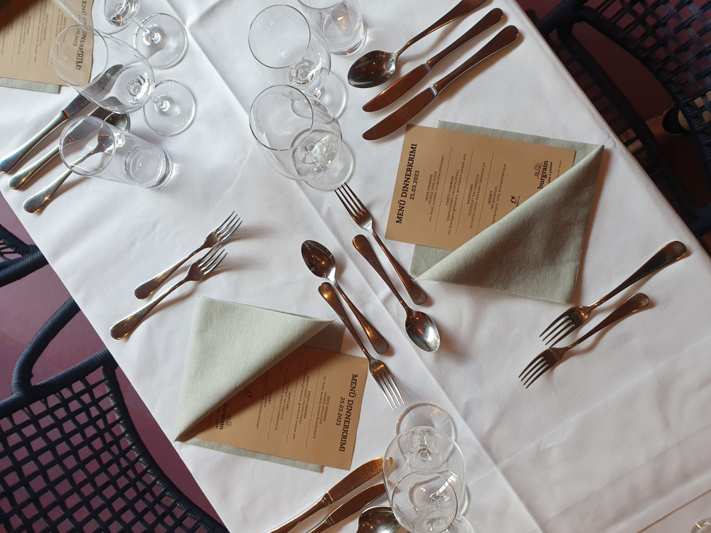 Krimi DInner Zelluloid und Zyankali