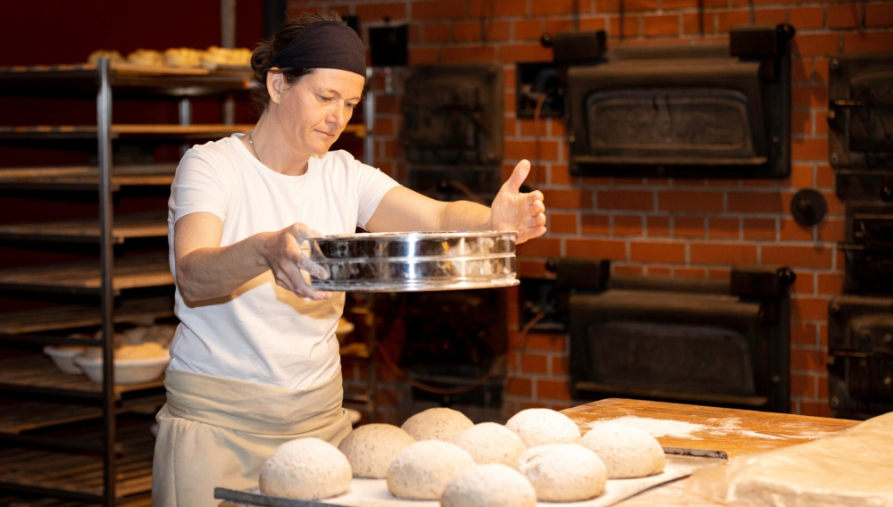 Ährenbrot mit Dinkelmehl - Backworkshop