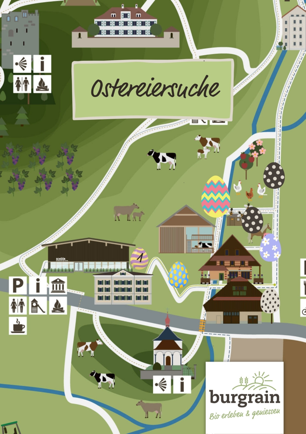 Osterabenteuer auf dem Erlebnishof Burgrain