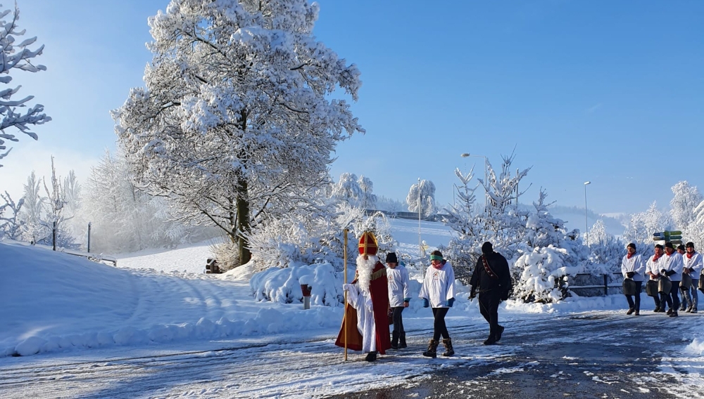 De Samichlaus im Burgrain