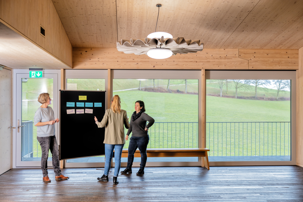 Foyer als Gruppenraum