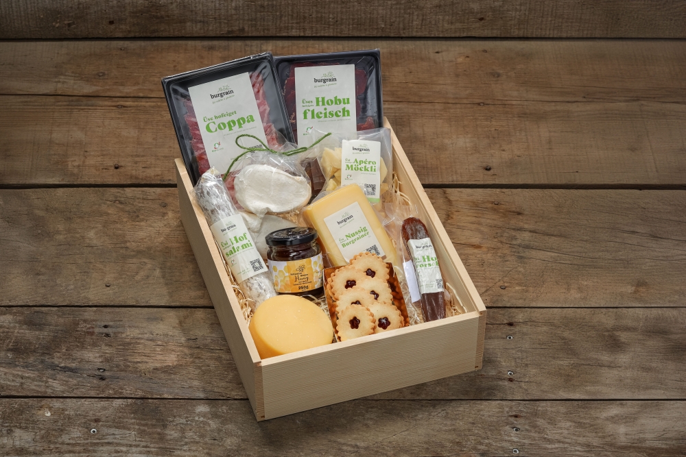 Fixfertige Geschenkboxen